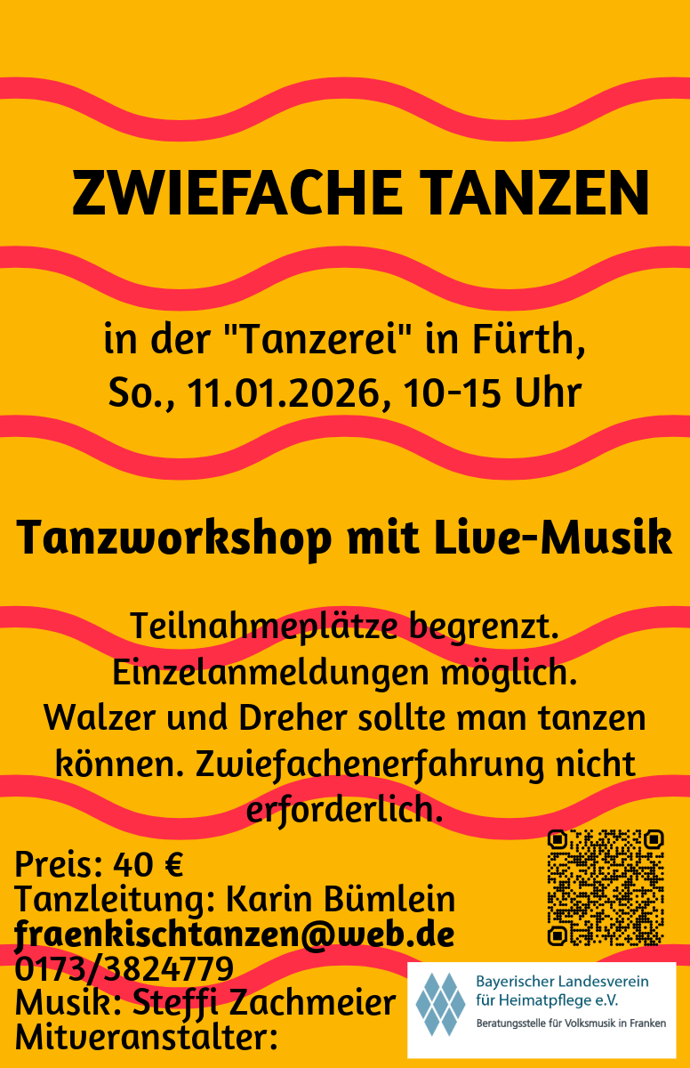 Tagesworkshop „Zwiefache Tanzen“